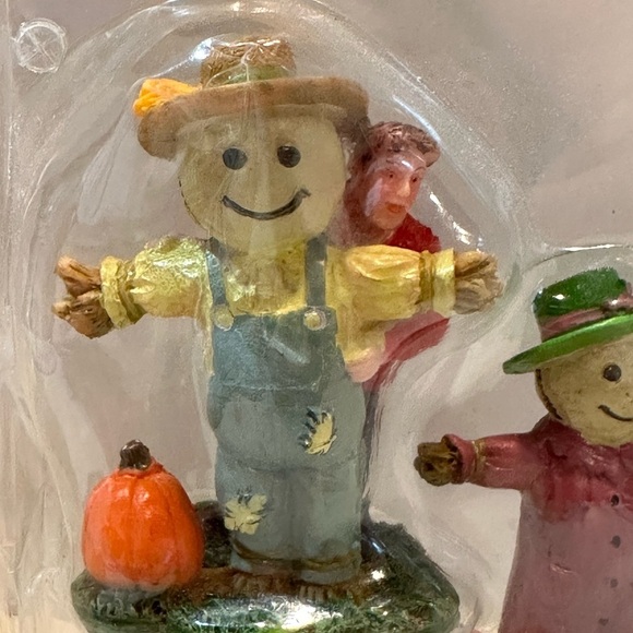 Halloween Village‎ Accessories Set Scarecrow Pumpkins Ghost Lemax, Spooky Hollow - Picture 12 of 16